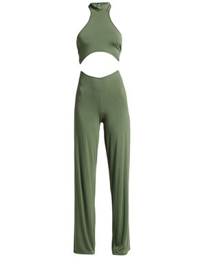 Kontatto Jumpsuit Viscose, Elastane - Green