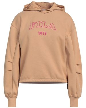Fila Sweatshirt Cotton, Polyester - Natural