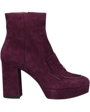 Pollini Ankle Boots - Purple