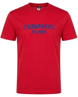 DSquared² T-Shirt - Rouge