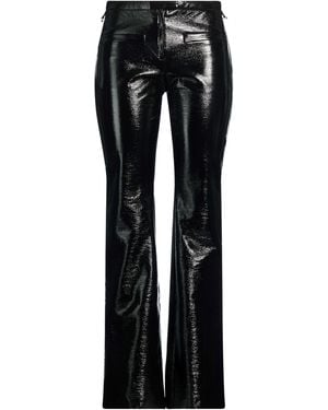 Courreges Trousers Cotton, Polyurethane, Elastane - Black