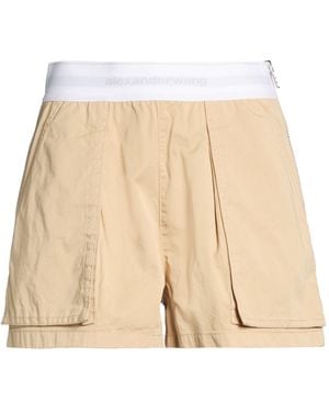 Alexander Wang Shorts & Bermuda Shorts - Natural
