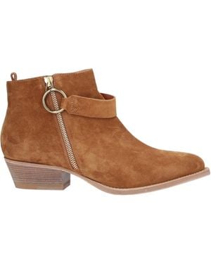 Buttero Ankle Boots - Brown