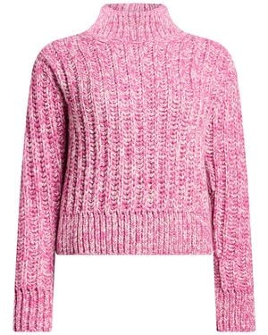 Moschino Turtleneck Polyamide, Wool, Viscose - Pink