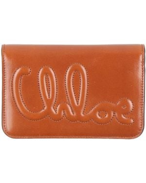 Chloé Brieftasche - Orange