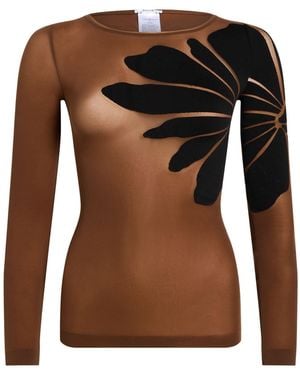 Wolford Chocolate Top Polyamide, Elastane - Brown