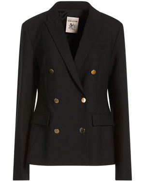 Semicouture Blazer Polyester, Virgin Wool, Elastane - Black