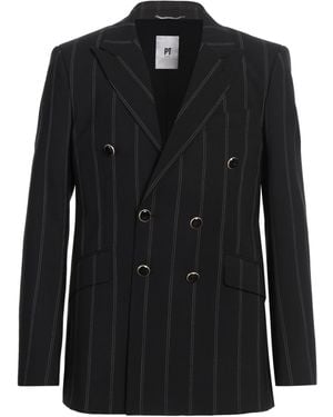 PT Torino Blazer Virgin Wool, Elastane - Black