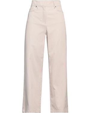 Max Mara Pants Cotton - Natural