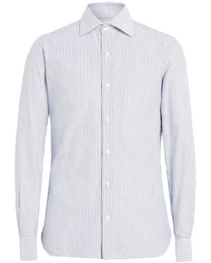 Luigi Borrelli Napoli Shirt Cotton - White