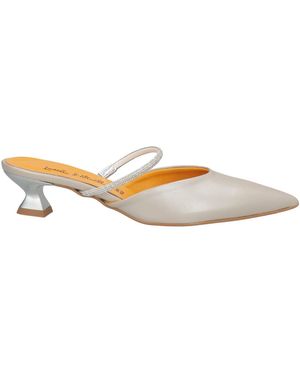 LUCREZIA D'ALTAVILLA Mules & Clogs Synthetic Material - White
