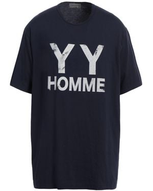 Yohji Yamamoto T-shirts - Blau
