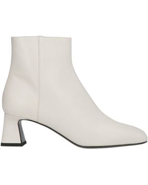 Pollini Ankle Boots Calfskin - White