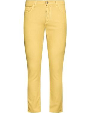Entre Amis Pants Virgin Wool, Polyester - Yellow