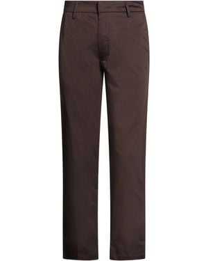 Liu Jo Chocolate Pants Cotton, Elastane - Brown