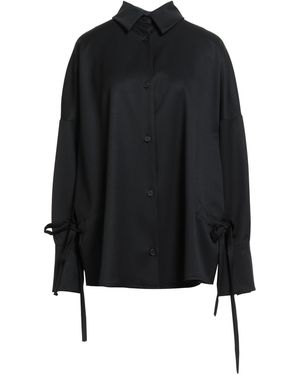 TOOS FRANKEN Shirt Virgin Wool - Black
