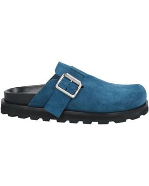 Jil Sander Mules & Clogs Leather - Blue