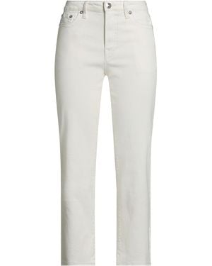Playboy Pantalon En Jean - Blanc