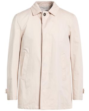 Herno Overcoat & Trench Coat Cotton, Linen - Natural