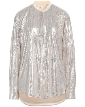Alysi Crème Shirt Polyester - White