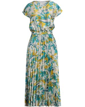 Caractere Midi Dress Polyester - Green