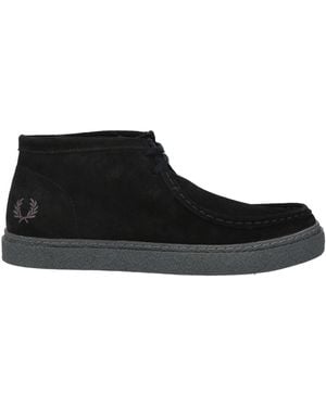 Fred Perry Ankle Boots - Black