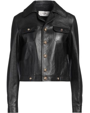 Celine Jacket Lambskin - Black