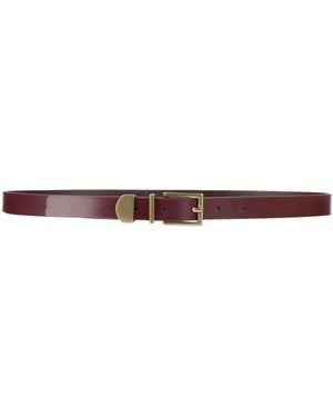 Tagliatore Belt Leather - Red