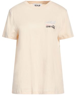 Ice Play Sand T-Shirt Cotton - Natural