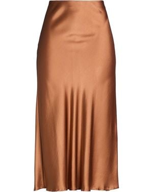 Ottod'Ame Midi Skirts - Brown