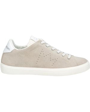 Leather Crown Sneakers - White