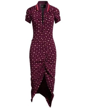 Vivienne Westwood Midi Dress Organic Cotton - Purple