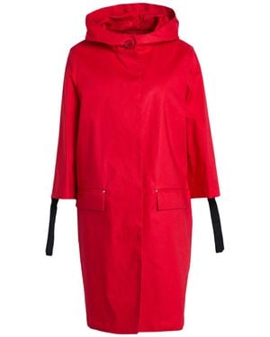 Mackintosh Overcoat & Trench Coat Cotton - Red