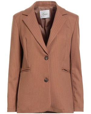 CROCHÈ Blazer - Marrone