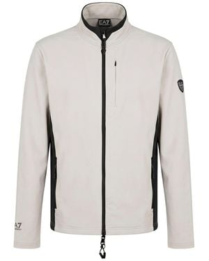 EA7 Sweatshirt Polyester, Elastane - White