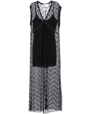 8pm Long Dress - Black