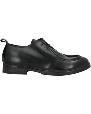 Moma Lace-Up Shoes Calfskin - Black