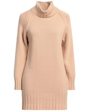 N.O.W. ANDREA ROSATI CASHMERE Rollkragenpullover - Natur
