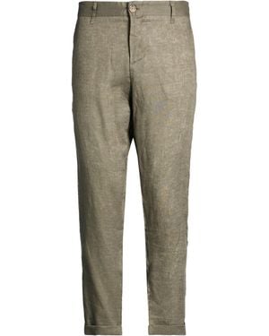 Imperial Military Pants Linen - Gray