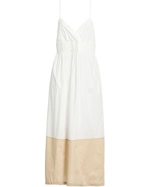 Alpha Studio Midi Dress - White