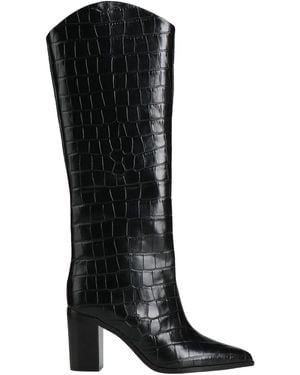 SCHUTZ SHOES Boot Leather - Black