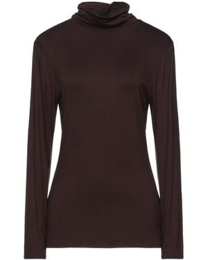 Alpha Studio T-Shirt Viscose, Elastane - Brown