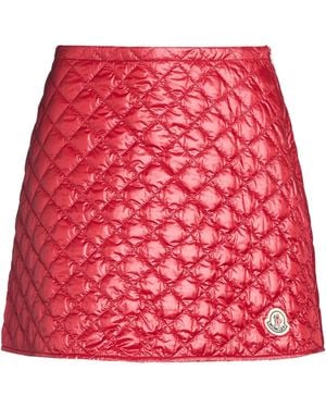 Moncler Mini Skirt Polyamide - Red