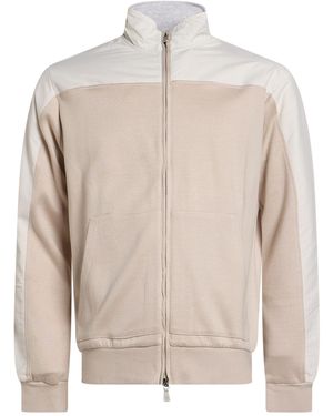 Eleventy Sweatshirt Cotton, Polyamide - Natural