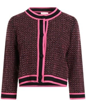 Liu Jo Cardigan Synthetic Fibers, Alpaca Wool, Metallic Polyester - Purple