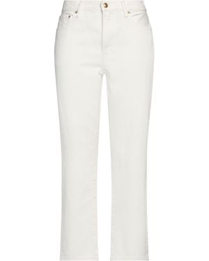 Tory Burch Pantaloni Jeans - Bianco
