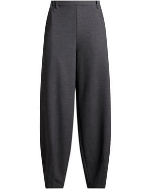 Tadashi Shoji Trousers Polyester, Viscose, Elastane - Grey
