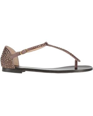 Giuseppe Zanotti Thong Sandal - Gray