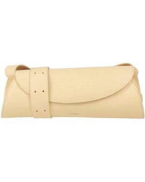 Jil Sander Cross-Body Bag Cow Leather - Natural