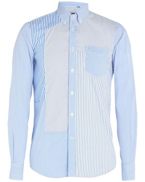 Harmont & Blaine Shirt Cotton, Polyamide, Elastane - Blue